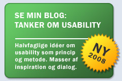 Link til min blog: Tanker om usability